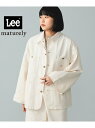 Lee maturely / 別注 Twill Loco Jacket BEAMS BOY ビームス ウイメン ジャケット アウター カバーオール ワークジャケット ホワイト【送料無料】 Rakuten Fashion