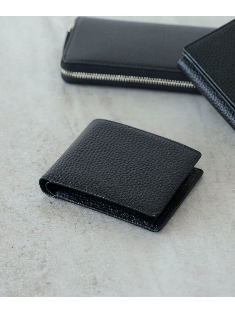 シュリンク 二つ折り ウォレット BEAMS HEART MEN ビームス ハート 財布・ポーチ・ケース 財布 ブラック【送料無料】[Rakuten Fashion]