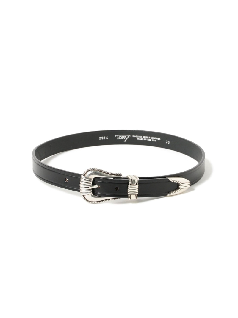 TORY LEATHER / 1 Creased Belt BEAMS ビームス メン ファッション雑貨 ベルト ブラック【送料無料】[Rakuten Fashion]