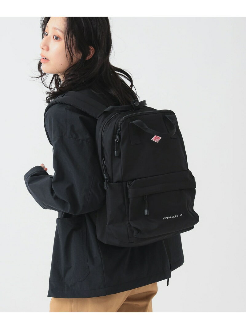 DANTON / バックパック PEUPLIERS 17 25AW ギフト プレゼント クリスマス ホリデー B:MING by BEAMS ビーミング ライフストア バイ ビームス バッグ リュック・バックパック ブラック【送料無料】[Rakuten Fashion]