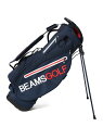 【新型登場！】BEAMS GOLF / スタンド キャディバッグ 4 BEAMS GOLF ビームス ゴルフ スポーツ アウトドア用品 ゴルフグッズ ネイビー ベージュ ブラック【送料無料】 Rakuten Fashion