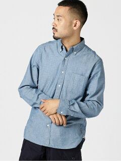 Chambray Buttondown Shirt 11-11-5721-139: Chambray Chambray Buttondown Shirt 11-11-5721-139: Chambray