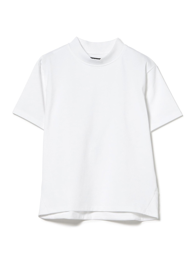 ＜WOMEN＞B.G.THREE / ALL-TIME ストレッチ 天竺 モックネック シャツ(LV.1) BEAMS GOLF PURPLE LABEL ビームス ゴルフ トップス カットソー・Tシャツ ネイビー ホワイト ブラック【送料無料】[Rakuten Fashion]