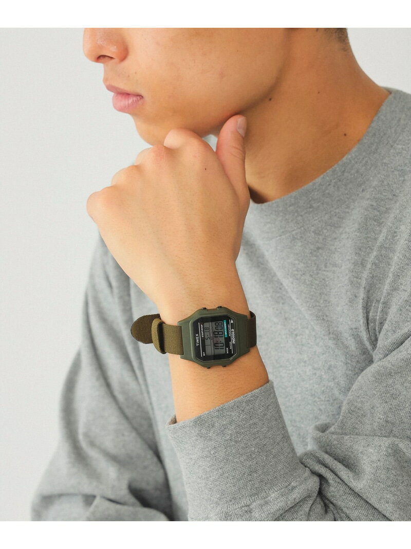 楽天BEAMS／ビームス【SALE／30％OFF】TIMEX * BEAMS / 別注 MILITARY DIGITAL WATCH BEAMS ビームス メン アクセサリー・腕時計 腕時計 カーキ【RBA_E】【送料無料】[Rakuten Fashion]