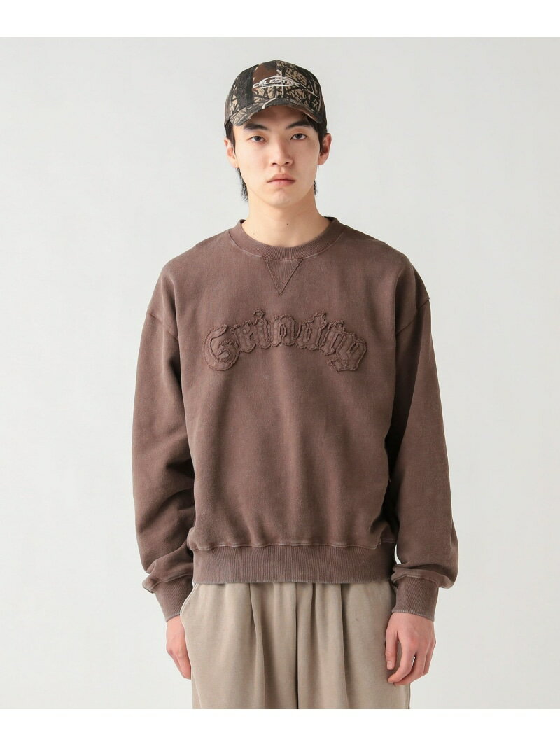 Rakuten - 【SALE／30%OFF】【4/2新規値下げ】パッチ クルーネック スウェット BEAMS HEART MEN ビームス ハート トップス スウェット・トレーナー ブラック ブラウン【RBA_E】【送料無料】[Rakuten Fashion]