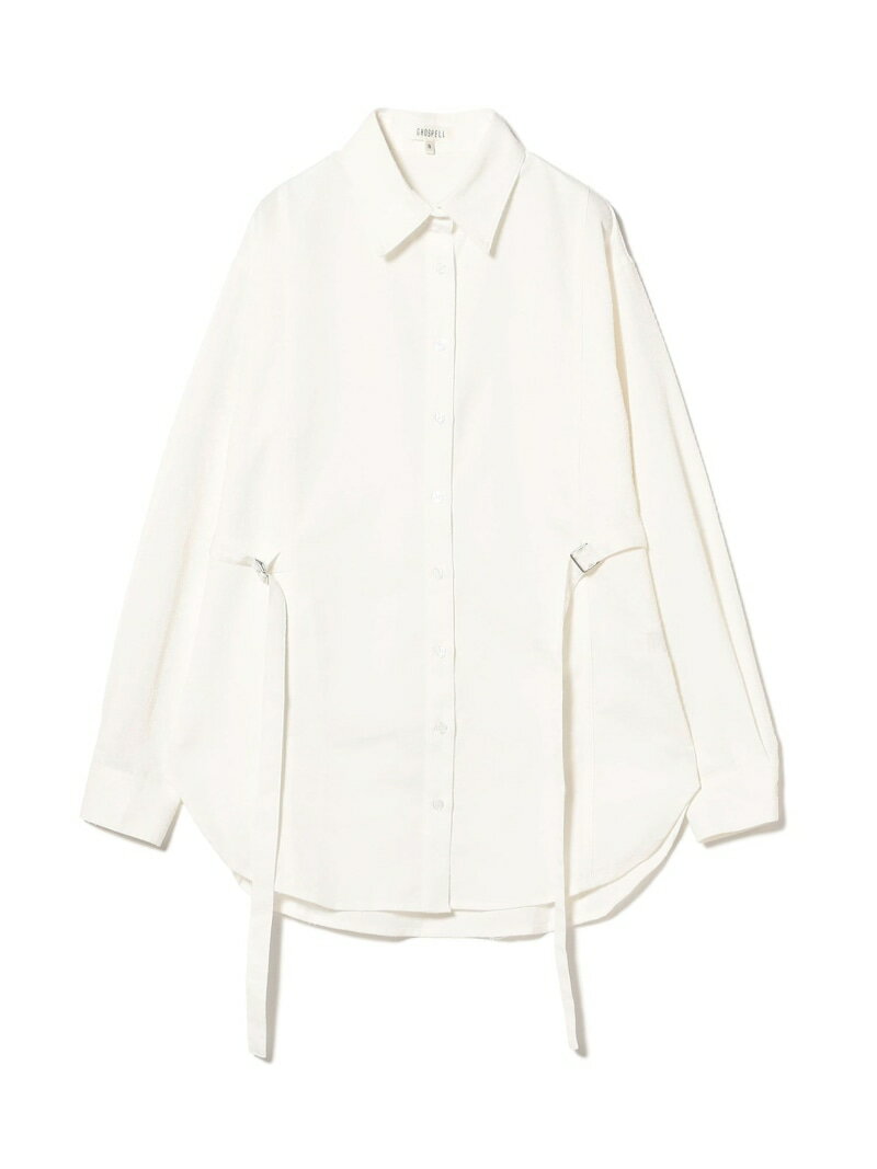 【SALE／30%OFF】GHOSPELL / Beth Oversized Shirt Ray BEAMS ビームス ウイメン トップス シャツ・ブ..