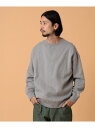 【SALE／50 OFF】【1/1新規値下げ】BEAMS LIGHTS / ヘビーウール 裏毛 クルーネック スウェット BEAMS LIGHTS ビームスライツ トップス スウェット トレーナー グレー【RBA_E】【送料無料】 Rakuten Fashion