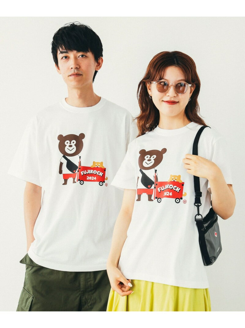 【SALE／30%OFF】＜MEN＞FUJI ROCK FESTIVAL'24 * BEAMS / The Wonderful! design works.1 BEAMS T ビームスT トップス カットソー・Tシャツ ホワイト【RBA_E】[Rakuten Fashion]のサムネイル