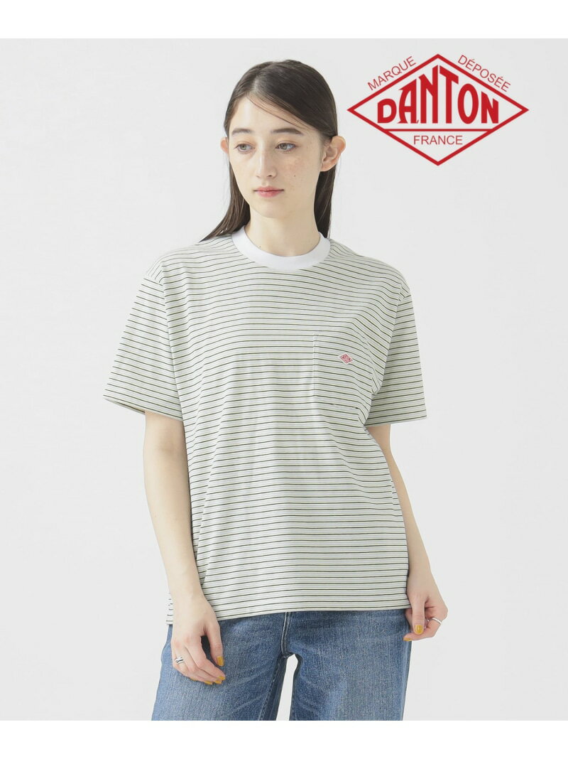 ダントン 新品・未使用 ボーダー Mサイズ 楽天市場】DANTON(柄ボーダー)(Tシャツ・カットソー