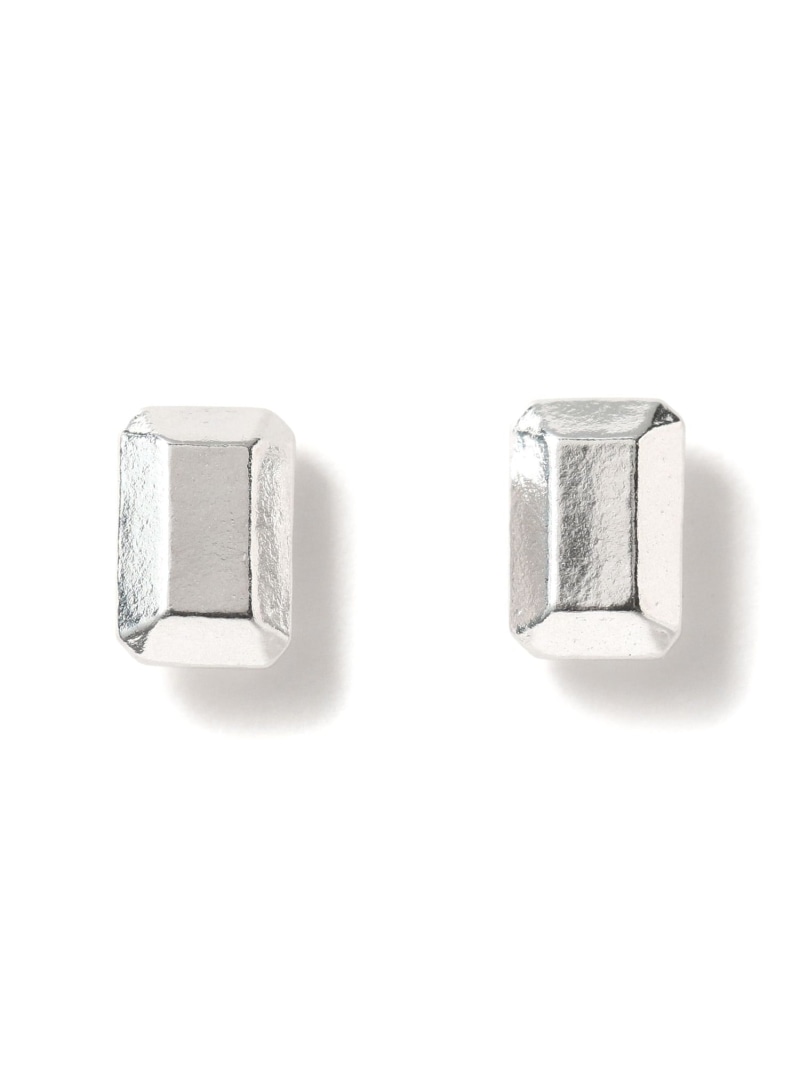 樂天商城 - シルバー スクエア スタッズ ピアス Ray BEAMS ビームス ウイメン アクセサリー・腕時計 ピアス シルバー【送料無料】[Rakuten Fashion]