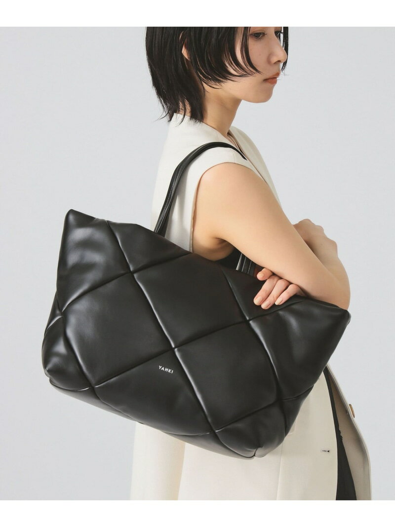 【WEB限定】YAHKI / YH-747 TOTE BAG Ray BEAMS ビームス ウイメン バッグ その他のバッグ ブラック ブラウン【送料無料】[Rakuten Fashion]のサムネイル
