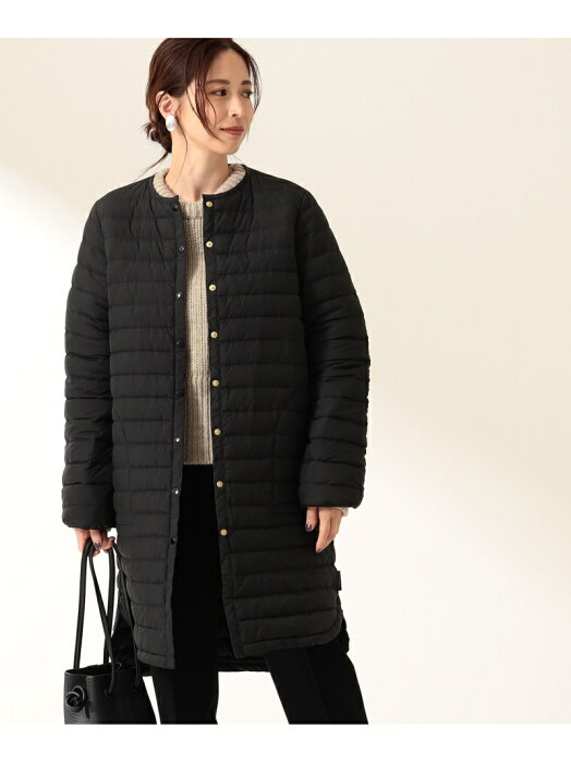 Traditional Weatherwear / ARKLEY ロング インナーダウン Demi-Luxe BEAMS デミルクス ビームス コート/ジャケット コート/ジャケットその他 ブラック ベージュ【先行予約】*【送料無料】[Rakuten Fashion]