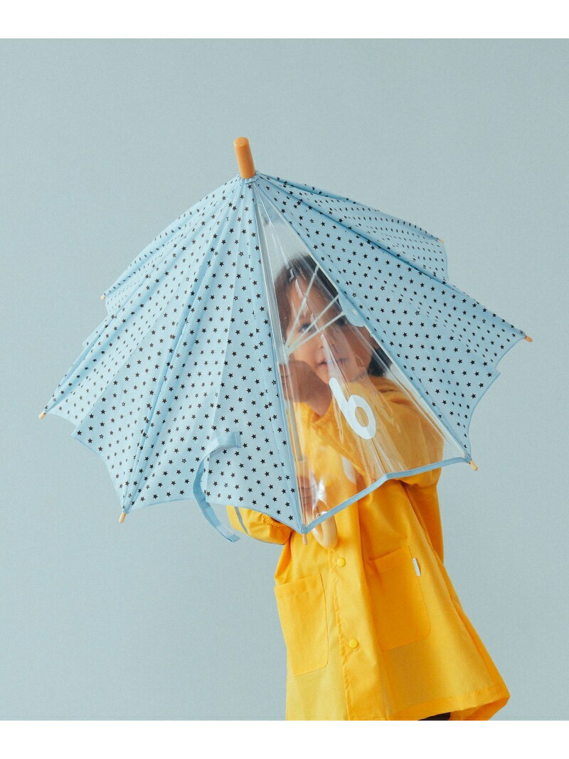 こども ビームス / 窓付き bロゴ カラー 長傘 (45~50cm) こども ビームス コドモ ビームス ファッション雑貨 傘・長傘[Rakuten Fashion]