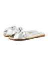 【別注】PALOMA BARCELO / リボンサンダル Demi-Luxe BEAMS デミルクス ビームス シューズ・靴 サンダル ブラック シルバー【送料...
