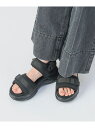 スニーカーサンダル(22.5~24.5cm) BEAMS HEART WOMEN ビームス ハート シューズ・靴 サンダル ブラック ホワイト ベージュ【送料無...