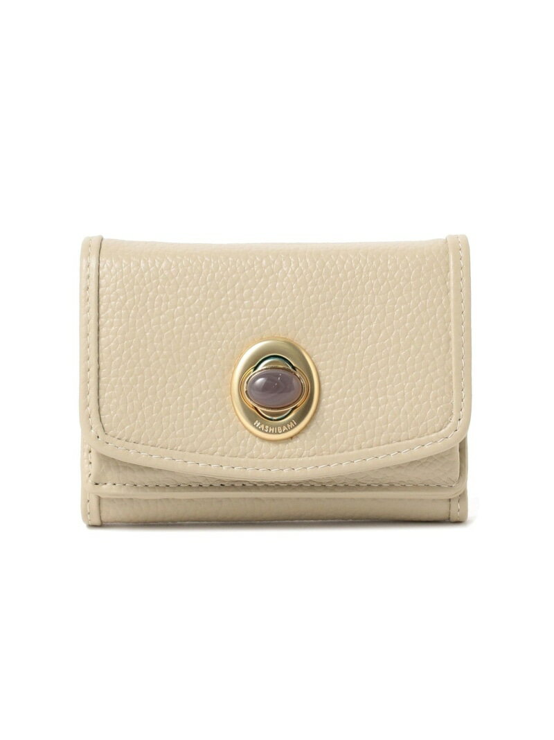 【WEB限定】Hashibami / ストーン ウォレット Ray BEAMS ビームス ウイメン 財布・ポーチ・ケース 財布 オレンジ ベージュ シルバー ピンク グリーン グレー ホワイト【送料無料】[Rakuten Fashion]