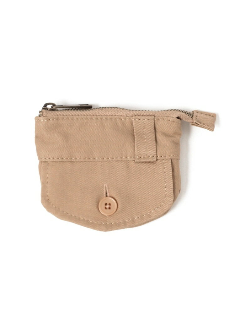 チノ コイン ポケット ポーチ BEAMS BOY ビームス ウイメン 財布・ポーチ・ケース ポーチ ネイビー ベージュ[Rakuten Fashion]