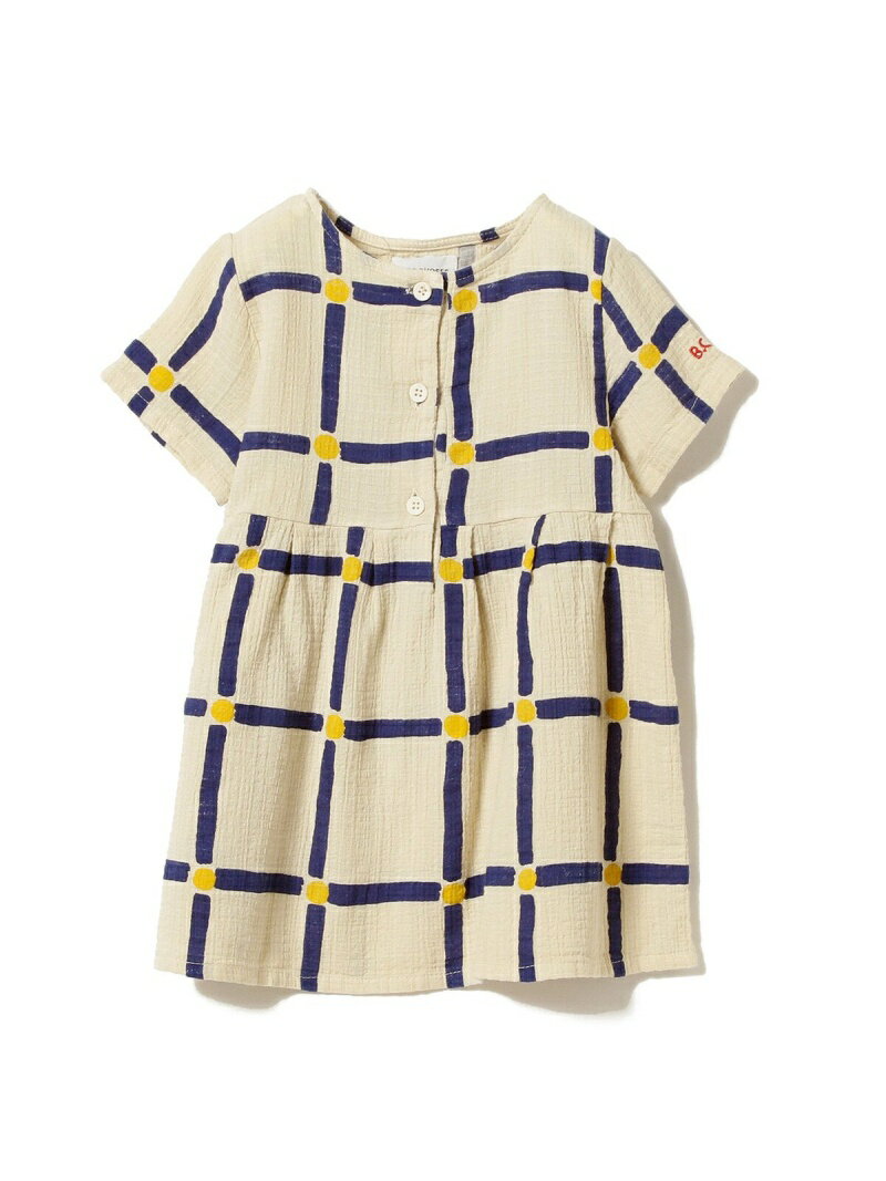 Bobo Choses ベビー Button ドレス 21 12 36ヵ月 こども ビームス コドモ ビームス ワンピース 半袖ワンピース 驚きの破格値 安い 好評を持っているおもちゃなどはリーズナブルな価格で通販中 インテリア 寝具 収納 インナー 下着 ナイトウェアを送料無料セール 低