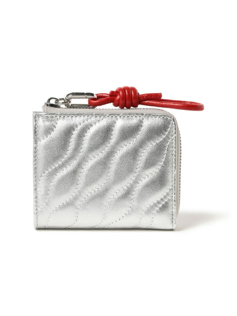 【別注】BEAURE / キルティング ウォレット Ray BEAMS ビームス ウイメン 財布・ポーチ・ケース ポーチ レッド ブラック シルバー【先行予約】*【送料無料】[Rakuten Fashion]