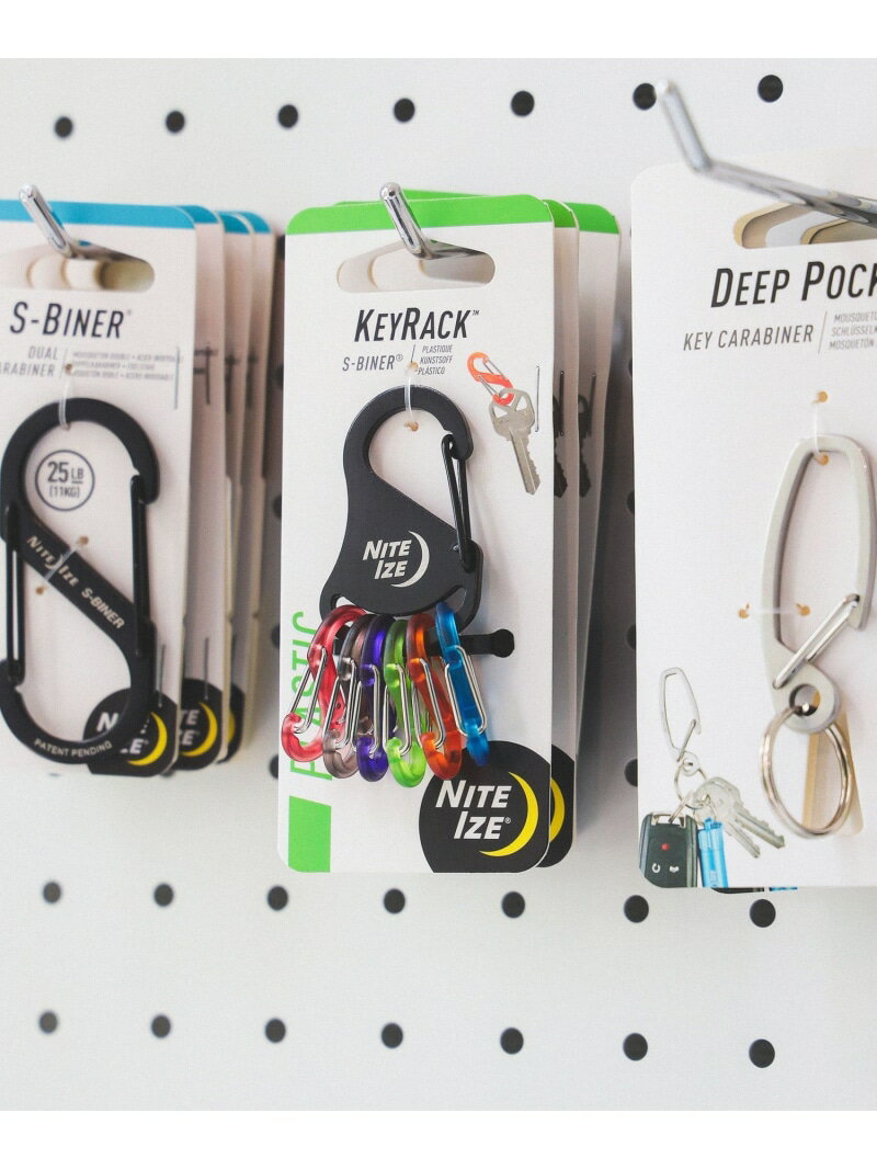 乐天商城 - NITE IZE / KEY RACK bPr BEAMS ビームス メン インテリア・生活雑貨 その他のインテリア・生活雑貨 ブラック[Rakuten Fashion]