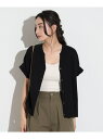 【SALE/30%OFF】【WEB限定色あり/ベストセラー/ウォッシャブル/半袖】スキッパーネック カットソー 25SS きれいめ お仕事 ブラウス見え キーネ...