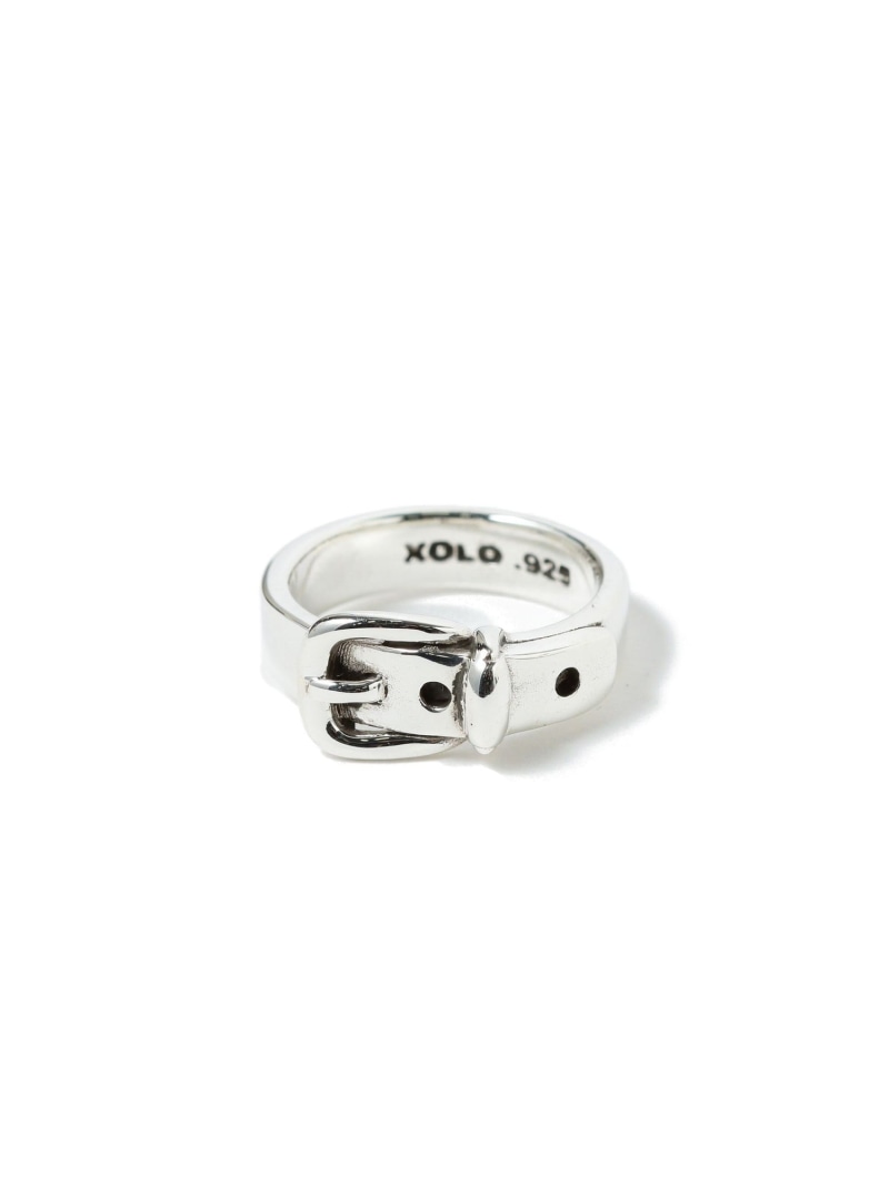 ビームス XOLO JEWELRY / Buckle Ring BEAMS MEN ビームス メン アクセサリー・腕時計 リング・指輪 シルバー【送料無料】[Rakuten Fashion]