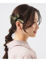 【SALE/30%OFF】テープ リボン バレッタ BEAMS BOY ビームス ウイメン アクセサリー・腕時計 その他のアクセサリー・腕時計 ベージュ ブラッ...