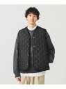 【別注】Traditional Weatherwear / Quilted Vest BEAMS ビームス メン トップス ベスト・ジレ ブラック【先行予約】*...