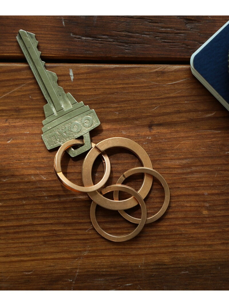 【別注】A&F / スマートキーリング BEAMS JAPAN ビームス ジャパン 財布・ポーチ・ケース その他の財布・ポーチ・ケース ブラウン[Rakuten Fashion]