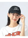 【SALE/50%OFF】【EXCLUSIVE】ハッピーハンバーグ ロゴ キャップ BEAMS HEART WOMEN ビームス ハート 帽子 キャップ ピンク...