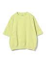 Sanca / HI GAUGENFLC CREW SWEAT BEAMS BOY ビームス ウイメン トップス スウェット・トレーナー グリーン ブルー【送料無料】[Rakuten Fashion]