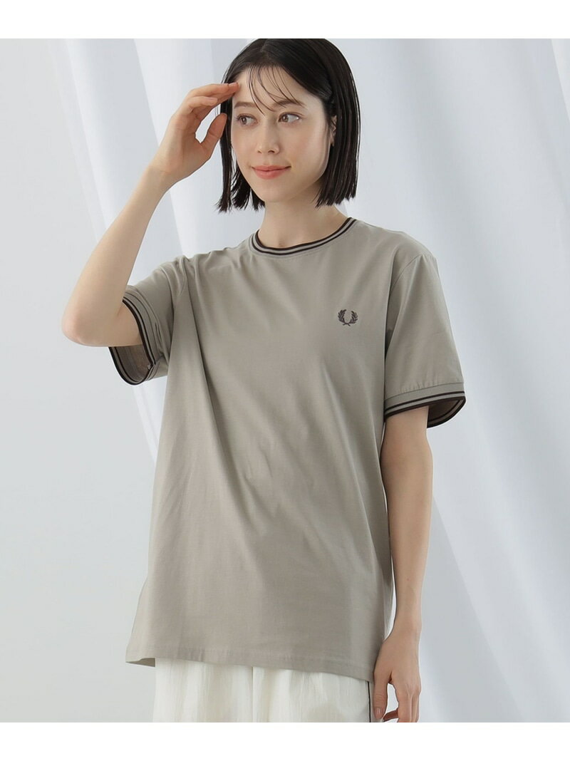 【WEB限定】FRED PERRY / Twin Tipped T-shirt 24SS イージーケア Ray BEAMS ビームス ウイメン トップス カットソー Tシャツ【送料無料】 Rakuten Fashion