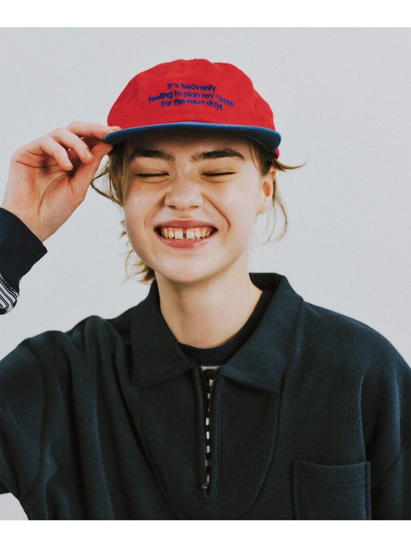 乐天商城 - 【別注】DECHO / LOGO CAP BEAMS BOY ビームス ウイメン 帽子 その他の帽子 レッド【送料無料】[Rakuten Fashion]