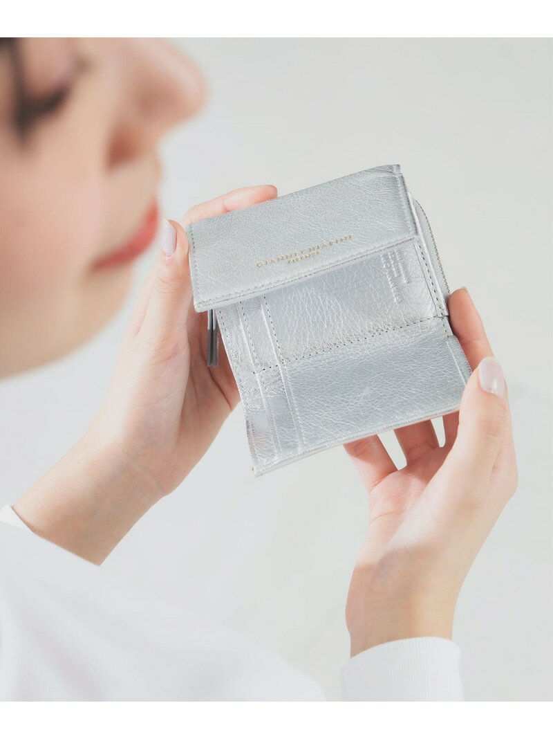 GIANNI CHIARINI / メタリック コンパクトウォレット Demi-Luxe BEAMS デミルクス ビームス 財布・ポーチ・ケース 財布【送料無料】[Rakuten Fashion]