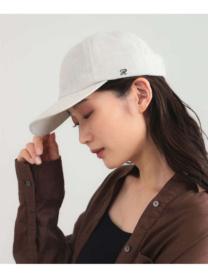 【別注】＜WOMEN＞KIJIMA TAKAYUKI / ポリエステル 6パネル キャップ Demi-Luxe BEAMS デミルクス ビームス 帽子 ハット ホワイト ブラック【送料無料】 Rakuten Fashion