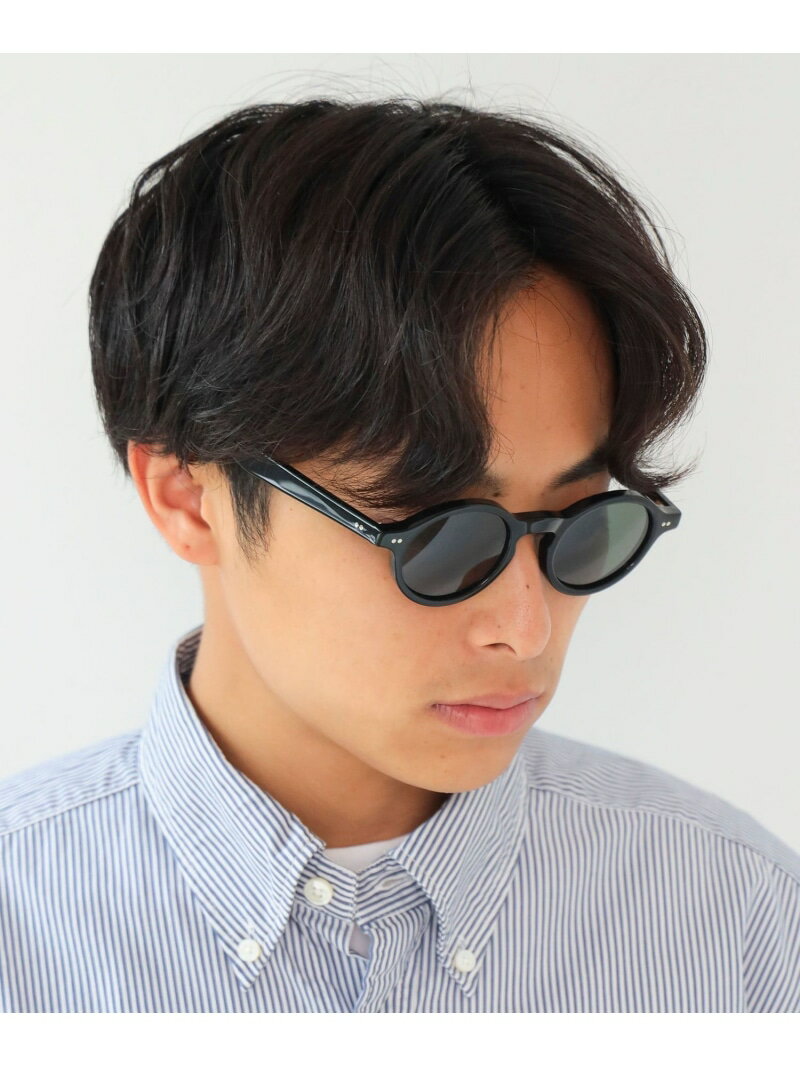 乐天商城 - ＜UNISEX＞佐々木セルロイド工業所 * BEAMS JAPAN / 別注 ボストン サングラス BEAMS JAPAN ビームス ジャパン アクセサリー・腕時計 ネックレス ブラウン ブラック【送料無料】[Rakuten Fashion]