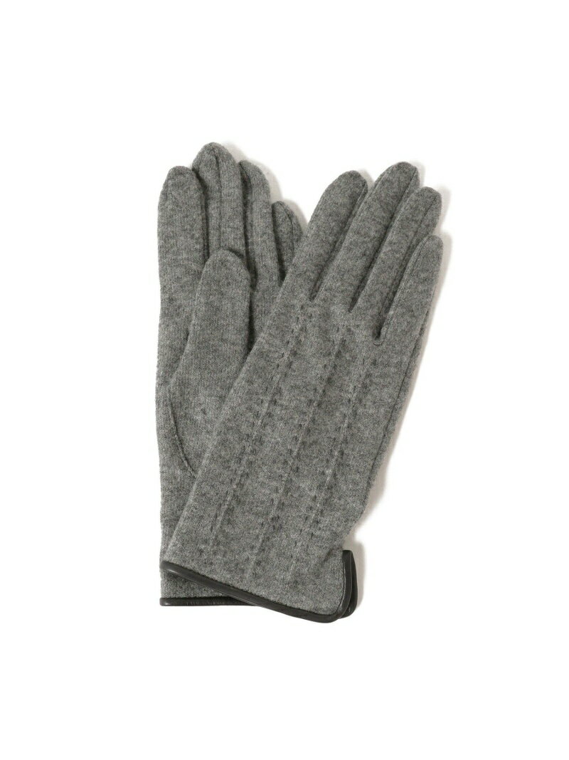 tet. / カシミヤ ジャージー グローブ Women BEAMS JAPAN ビームス ジャパン ファッション雑貨 手袋 パ..