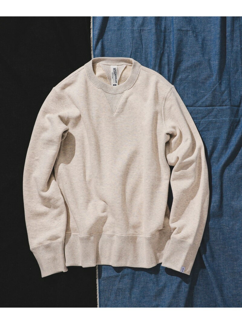 ビームス トレーナー メンズ LOOPWHEELER * BEAMS PLUS / 別注 Athletic Crew Neck Sweat BEAMS PLUS ビームス メン トップス スウェット・トレーナー ホワイト グレー ネイビー【送料無料】[Rakuten Fashion]