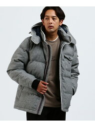 ビームス ダウン メンズ 【SALE／40%OFF】BEAMS HEART / ウール ツイル ダウンジャケット BEAMS HEART MEN ビームス ハート ジャケット・アウター ブルゾン・ジャンパー ベージュ ネイビー【RBA_E】【送料無料】[Rakuten Fashion]