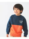 【SALE/20%OFF】【3/6新規値下げ】切り替え スマイル刺繍 プルオーバー 24AW(90~130cm) BEAMS mini ビームス ミニ トップス...