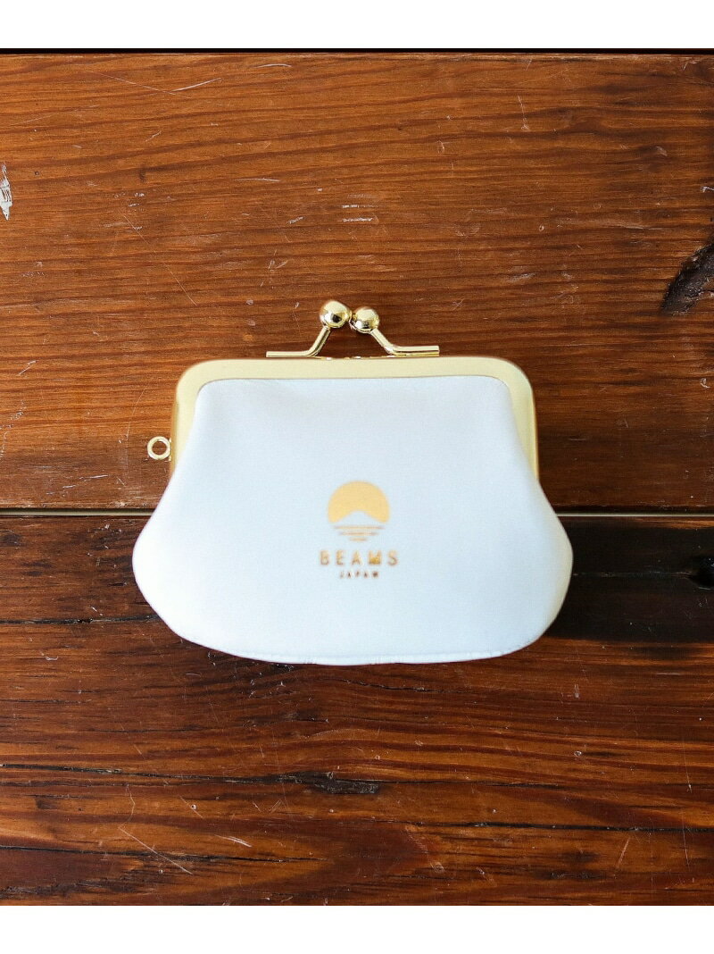 【別注】松野屋 / 牛革ミニがま口 モノトーン BEAMS JAPAN ビームス ジャパン 財布・ポーチ・ケース その他の財布・ポーチ・ケース ホワイト【送料無料】[Rakuten Fashion]