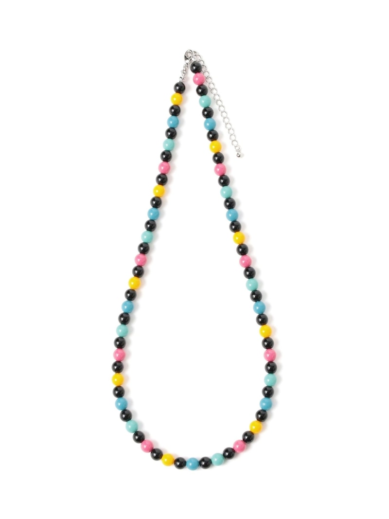 ラッカーパール ショート ネックレス BEAMS BOY ビームス ウイメン アクセサリー・腕時計 その他のアクセサリー・腕時計 レッド【送料無料】[Rakuten Fashion]