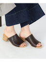 コルクヒール サンダル(22.5~24.5cm) 25SS BEAMS HEART WOMEN ビームス ハート シューズ・靴 サンダル ブラウン ベージュ【送...