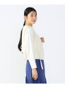 【SALE/50%OFF】インナー付き バスケット編み ベスト(セットアイテム) BEAMS HEART WOMEN ビームス ハート トップス ベスト・ジレ ...