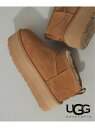 【WEB限定】UGG(R) / Women's Classic Ultra Mini Platform / クラシック ウルトラ ミニ プラットフォーム 厚底 ...
