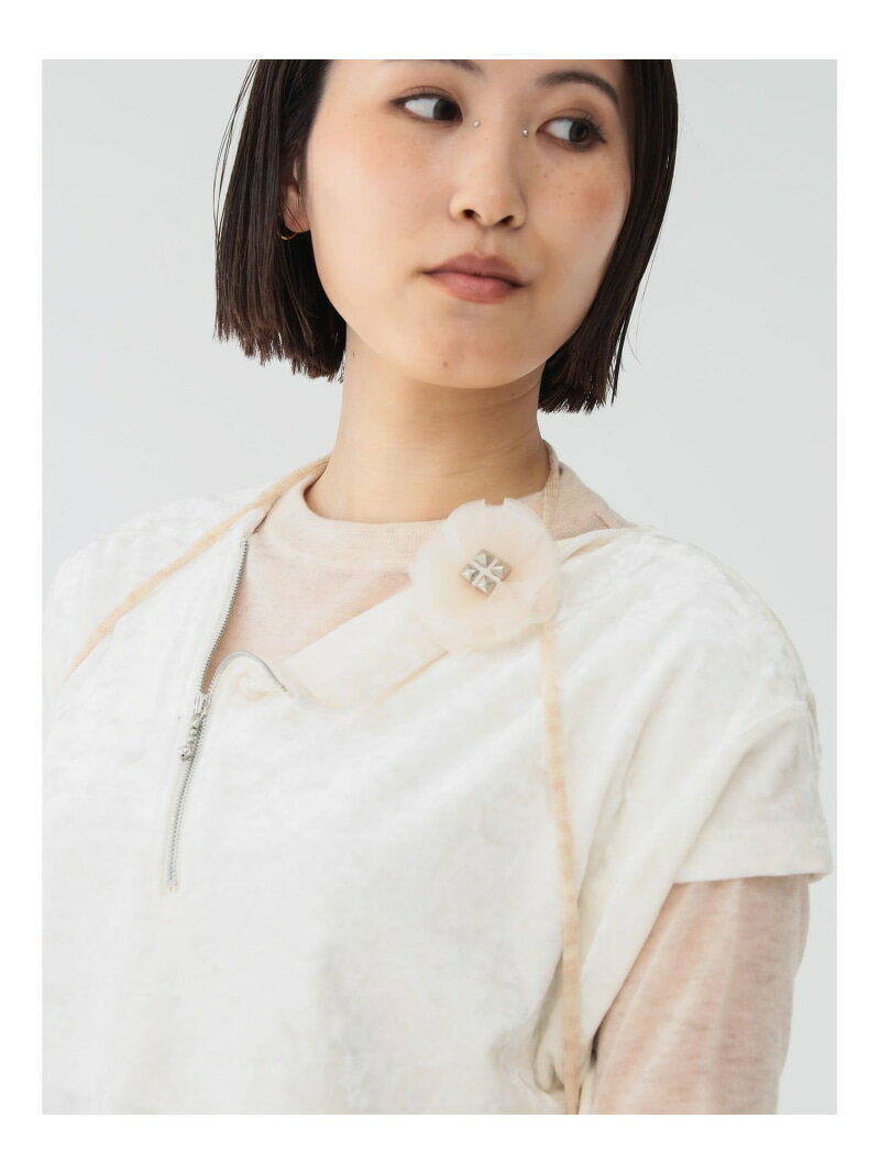 【SALE／50%OFF】maturely / フラワー スタッズ コサージュ クリップ ビームスセレモニー2026 フォーマル セレモニー 入学式 卒業式 BEAMS BOY ビームス ウイメン アクセサリー・腕時計 ブローチ・コサージュ・バッジ ネイビー【RBA_E】[Rakuten Fashion]