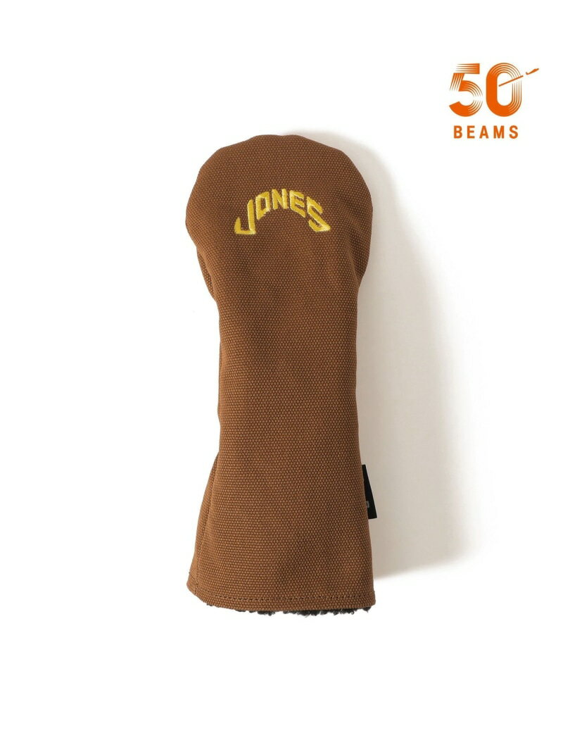 [별주] JONES / Cotton Duck 헤드 커버 (드라이버) 26SS 50 주년 별주 아이템 BEAMS GOLF 빔스 골프 스포츠 아웃도어 용품 골프 상품 브라운 [무료 배송] [Rakuten Fashion]