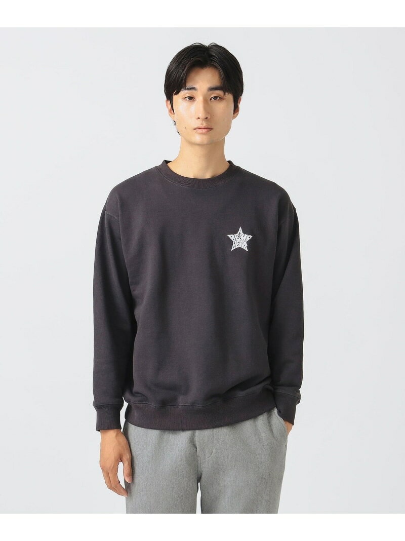 ハート スター ワンポイント スウェット BEAMS HEART MEN ビームス ハート トップス スウェット・トレー…