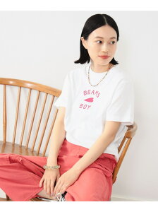 ڼʡBEAMS BOY / HEART  T BEAMS BOY ӡॹ  ȥåץ åȥT ۥ磻 ֥å ѡץͽ*̵[Rakuten Fashion]