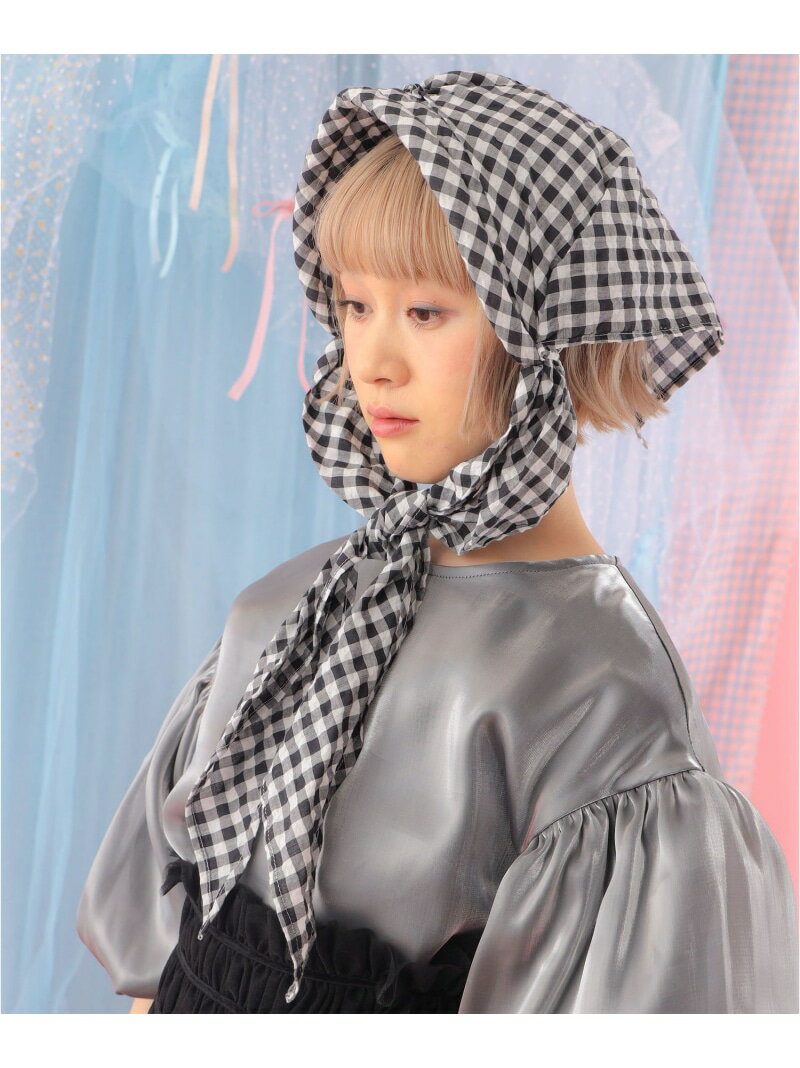 乐天商城 - Barairo no Boushi / バブーシュカ CAROLINA GLASER カロリナ グレイサー 帽子 キャップ ブラック ピンク【送料無料】[Rakuten Fashion]